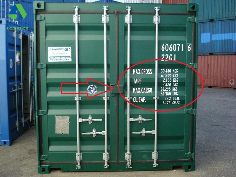 Ý nghĩa của các ký hiệu trên Container theo tiêu chuẩn quốc tế