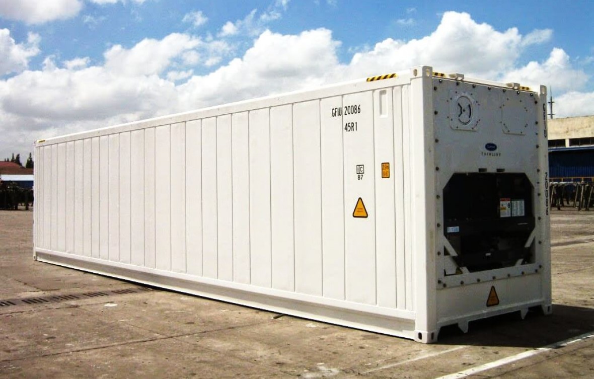 Đặc điểm nhiệt độ lạnh và kích thước Container trong TEU