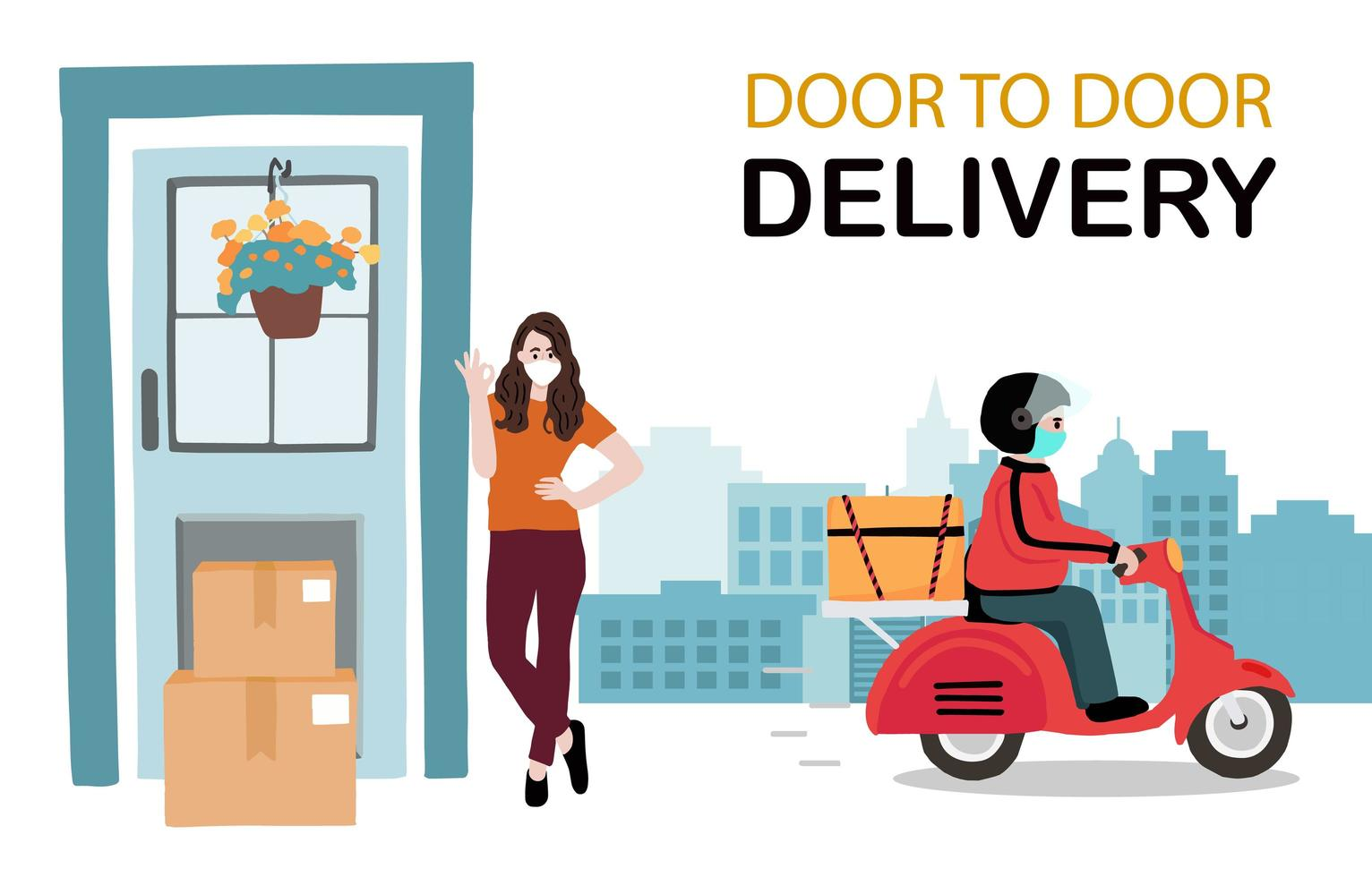 Vận chuyển hàng hóa Door to Door đem đến nhiều sự tiện lợi cho các doanh nghiệp hiện nay