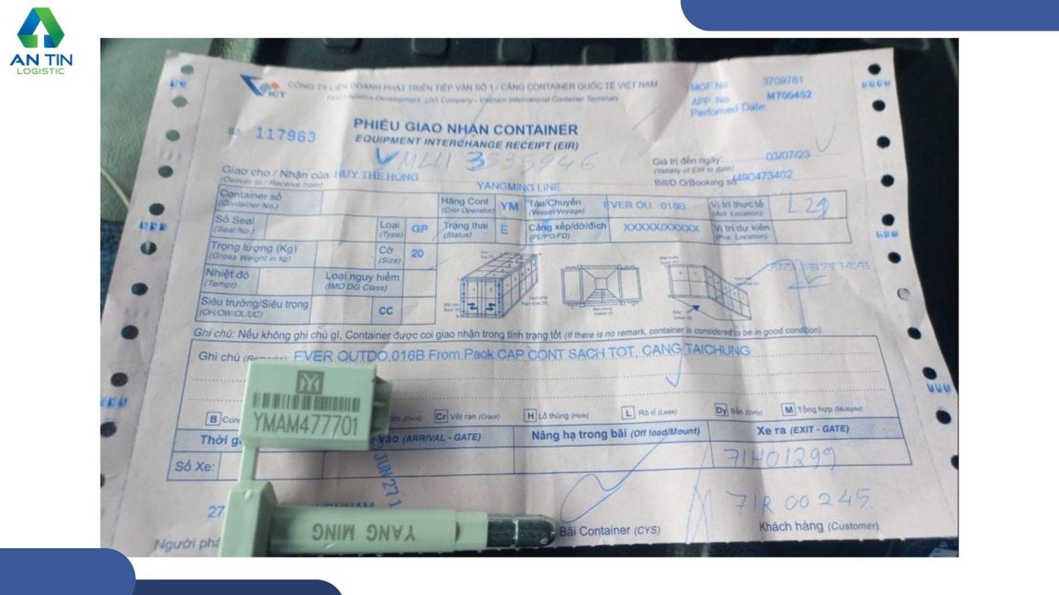 Cược Cont là gì? Phí cược Cont & Quy trình cược Container của hãng tàu